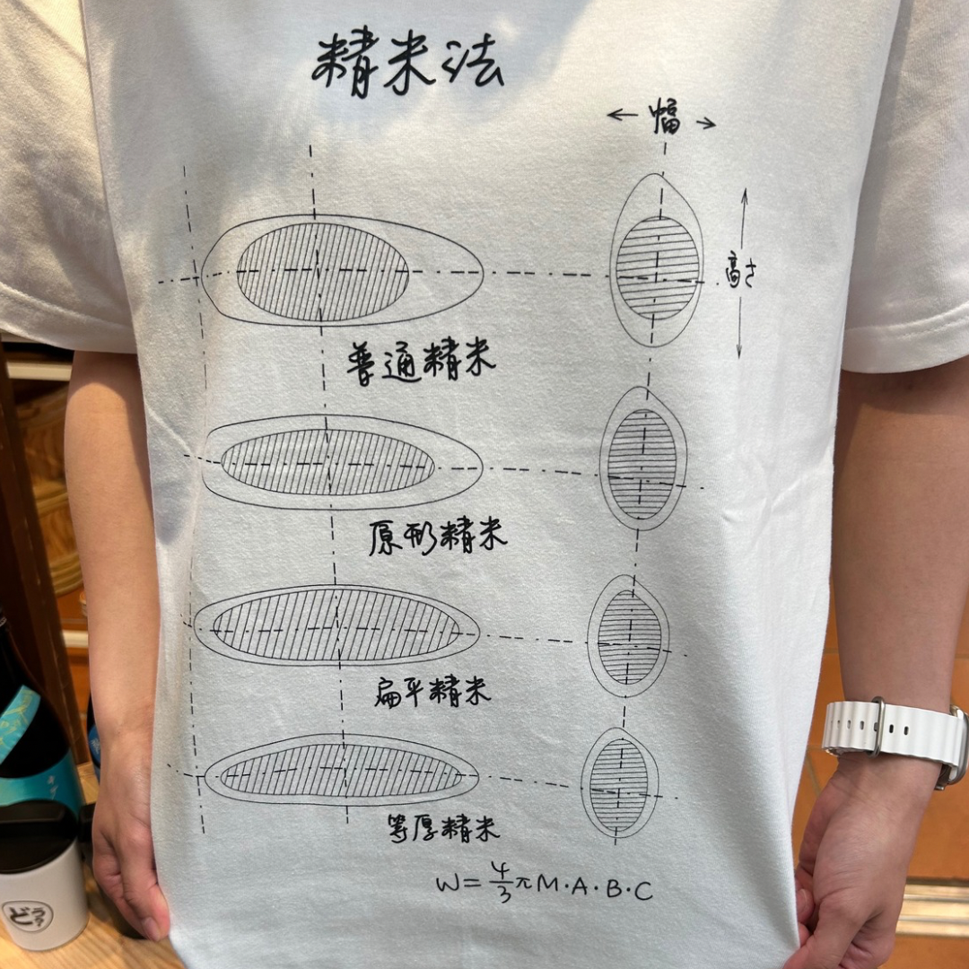 日本酒お勉強Tシャツ – 伏水酒蔵堂オンラインショップ