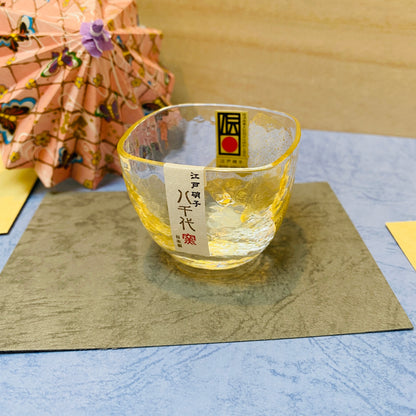 佐々木ガラス 江戸硝子 八千代釜 冷酒杯