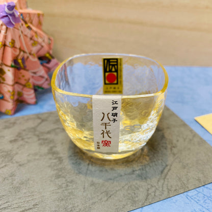 佐々木ガラス 江戸硝子 八千代釜 冷酒杯